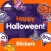 Ibbleobble Halloween Stickers