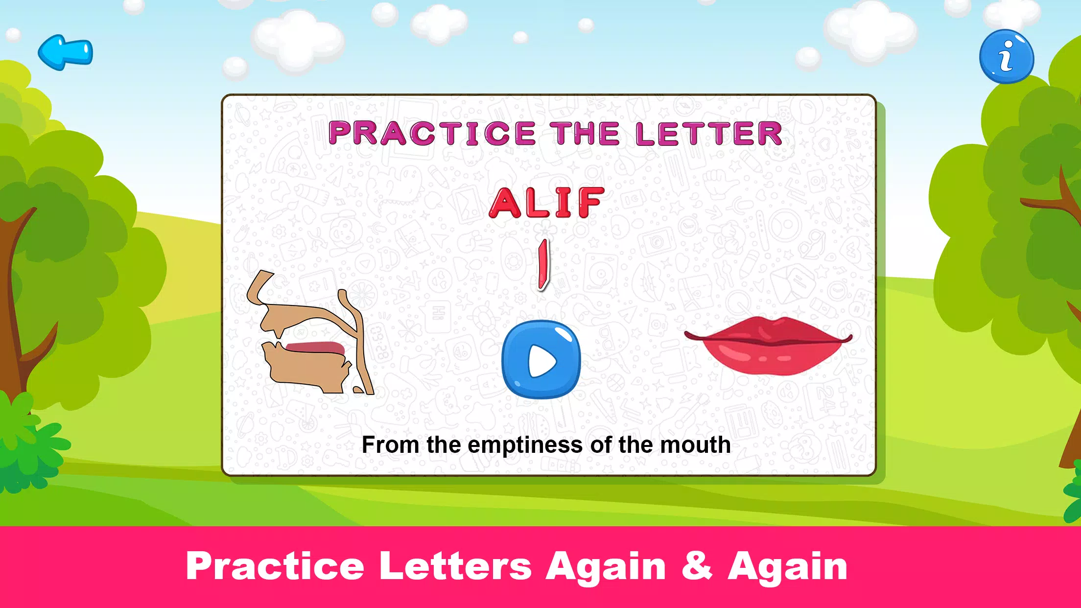 Learn Arabic Alphabet Screenshots