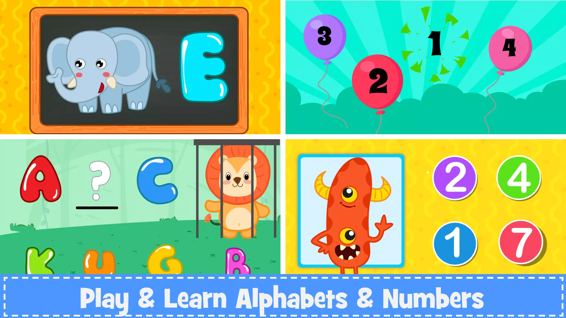 Kids Preschool Learning Games Screenshots