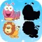 Animals Shadow Puzzle Game - Learn Shape For Kids