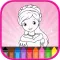 Princess coloring book For Toddler And Kids Free!