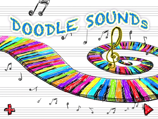 Doodle Sounds - Paper Piano iPad Screenshots