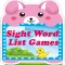 Reading Sight Word List Games