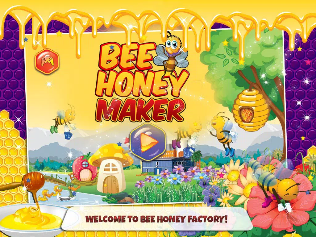 Bee Honey maker – Crazy cooking mania game for kids iPad Screenshots