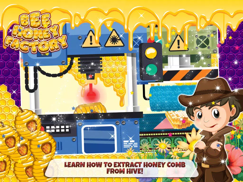 Bee Honey maker – Crazy cooking mania game for kids iPad Screenshots