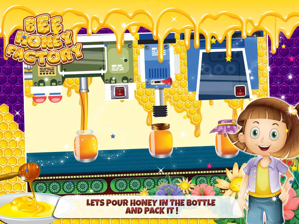 Bee Honey maker – Crazy cooking mania game for kids iPad Screenshots