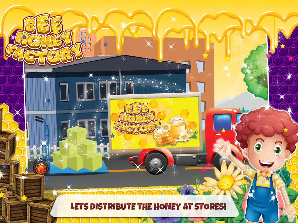 Bee Honey maker – Crazy cooking mania game for kids iPad Screenshots