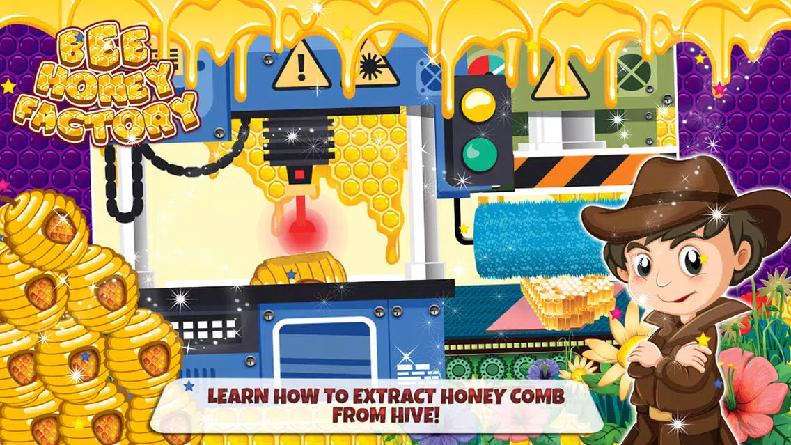 Bee Honey maker – Crazy cooking mania game for kids Screenshots