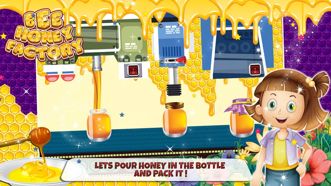 Bee Honey maker – Crazy cooking mania game for kids Screenshots