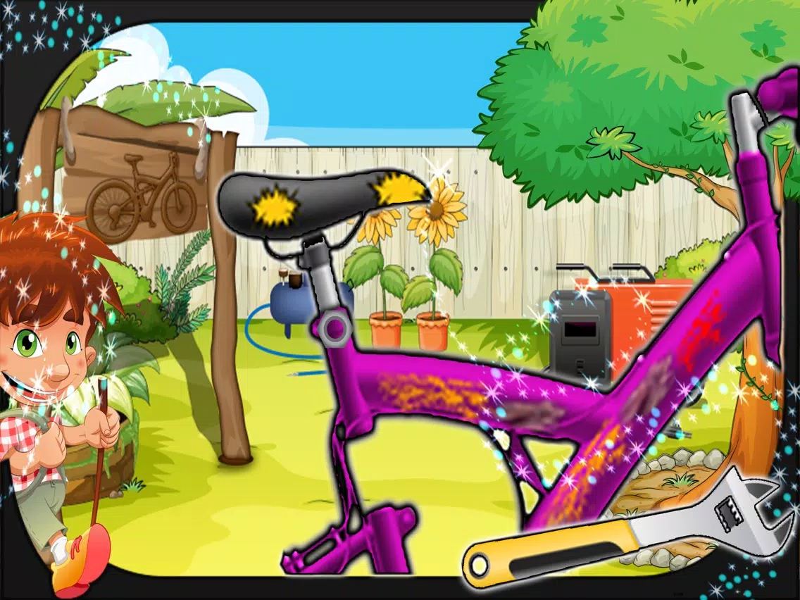 Cycle Repair Mechanic Simulator- Garage Game iPad Screenshots