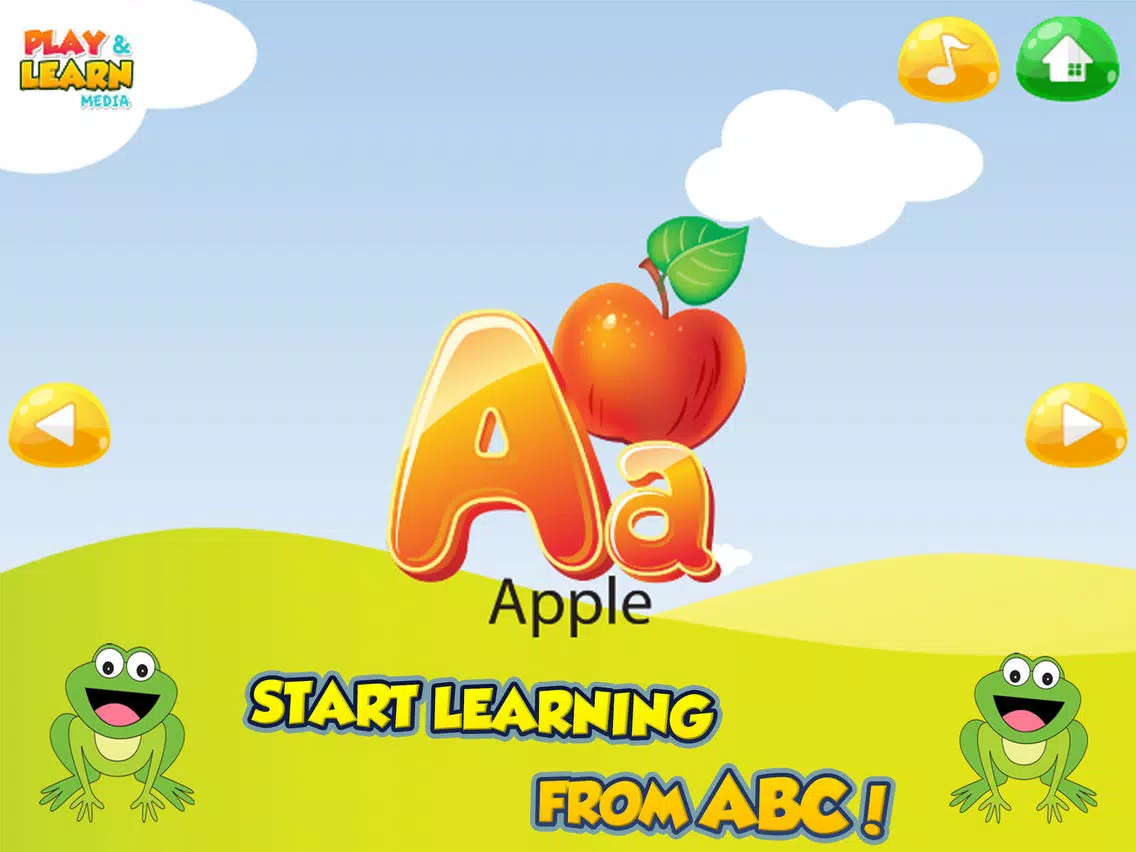 Easy English ABC Learning Game iPad Screenshots