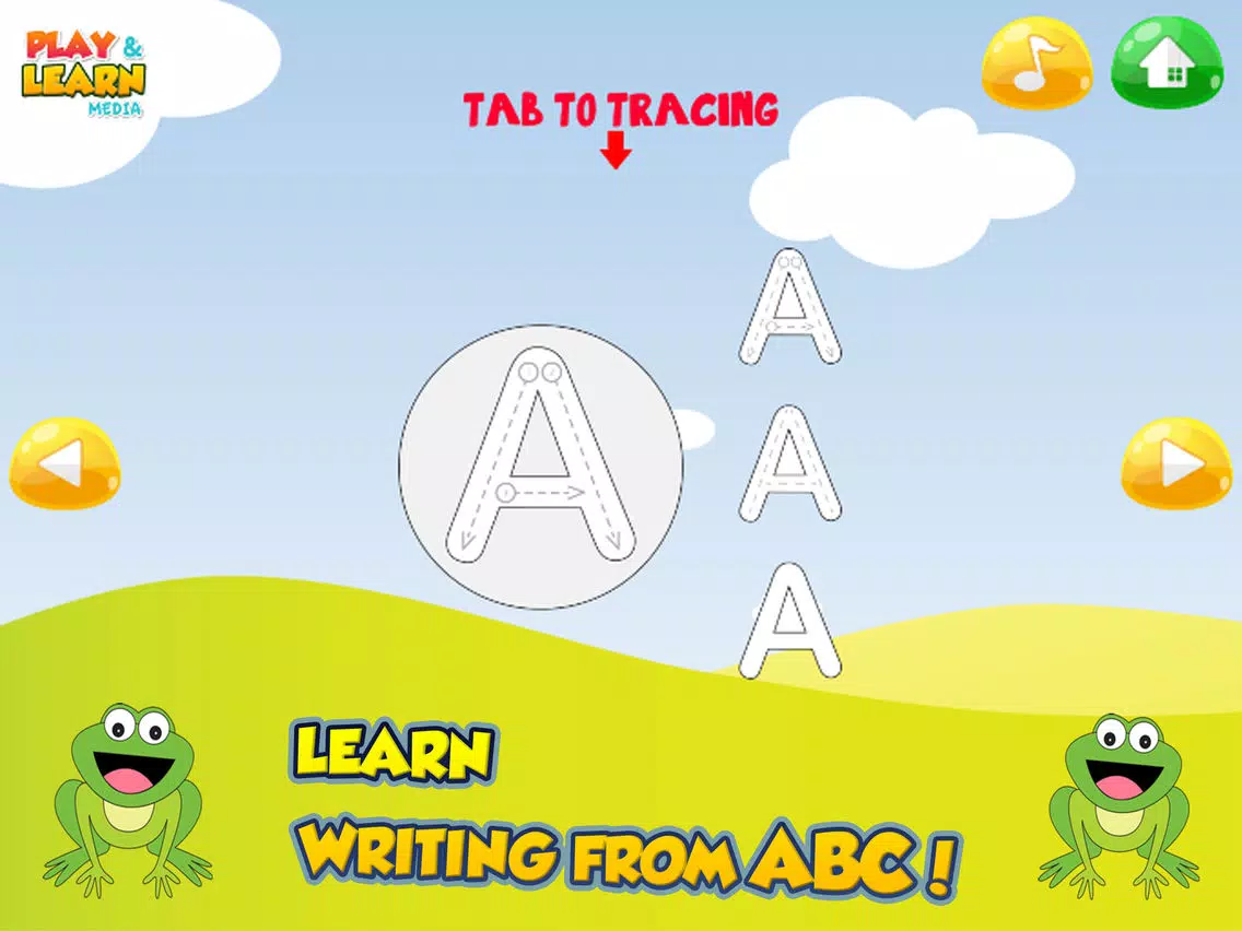 Easy English ABC Learning Game iPad Screenshots