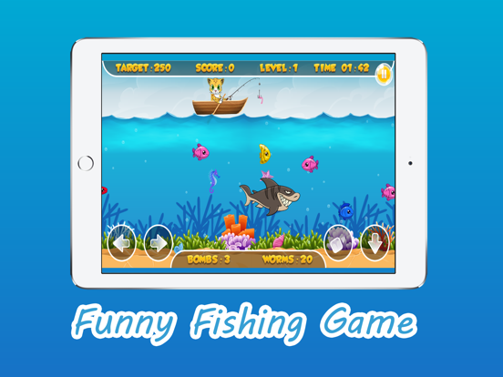 Cat Fishing Game for Kids Free iPad  Ekran Görüntüleri