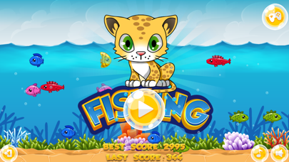 Cat Fishing Game for Kids Free Ekran Görüntüleri