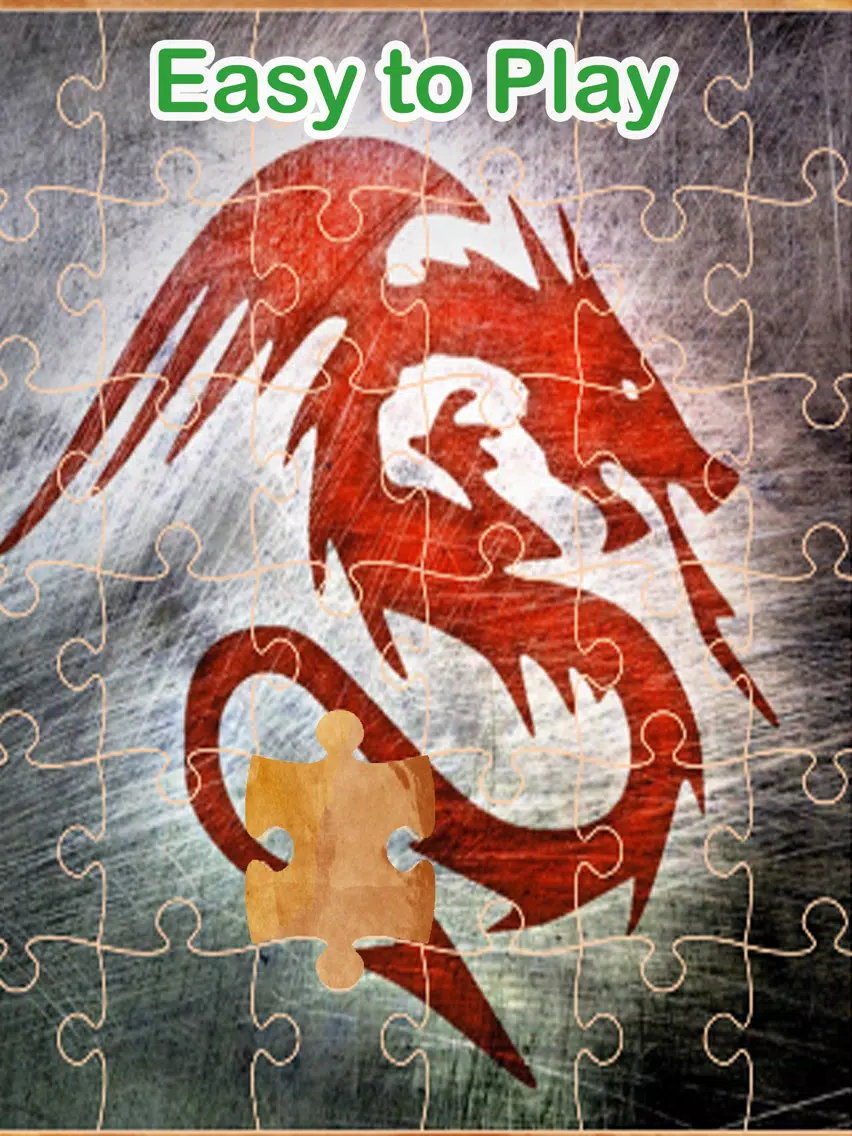 Dragon Puzzles Game Free Animated Jigsaw Puzzle for Kids! iPad Ekran Görüntüleri