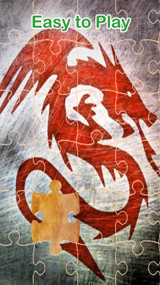 Dragon Puzzles Game Free Animated Jigsaw Puzzle for Kids! Ekran Görüntüleri
