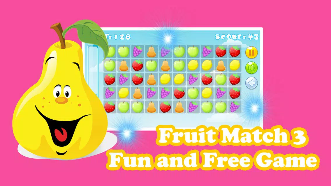 Fruit Match 3 Puzzle Game Screenshots