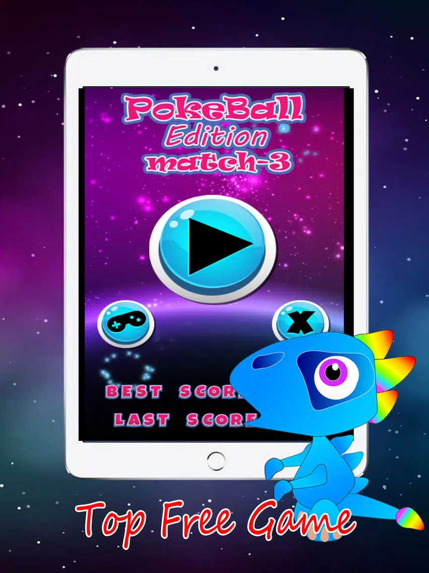 PokeBall Edition Match Game iPad Screenshots