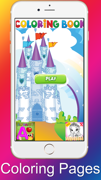 Princess Coloring Pages Beauty and the Beast Screenshots