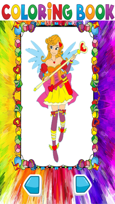 Princess Coloring Pages Fairy Tail Coloring Book Screenshots