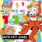 Math fact games English number practice education for kids