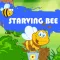 Starving crazy honey bee fly leader