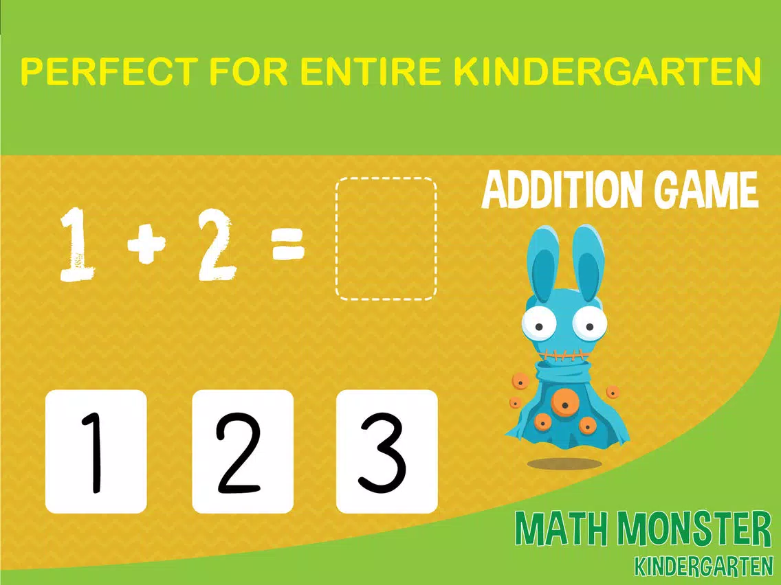 Fun Math games for Kindergarten kids addition and subtraction iPad Screenshots