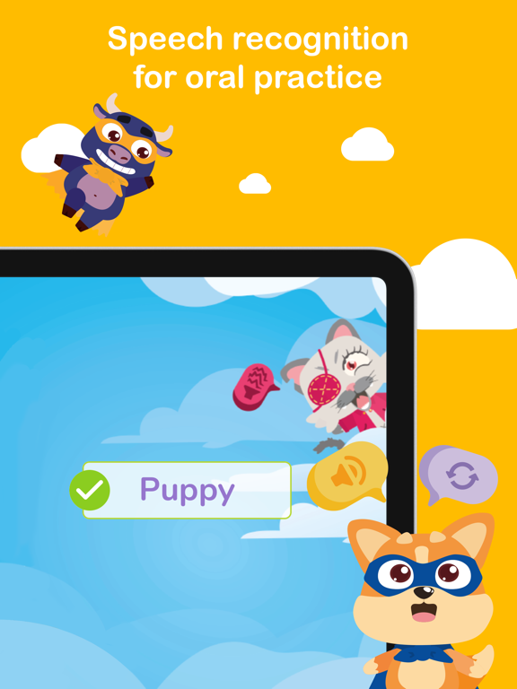 Holy Owly English for kids iPad Screenshots