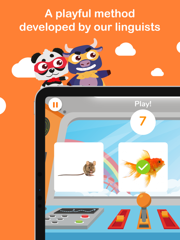 Holy Owly English for kids iPad Screenshots