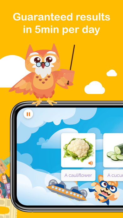 Holy Owly English for kids Screenshots