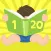 Numbers game 1 to 20 flashcards