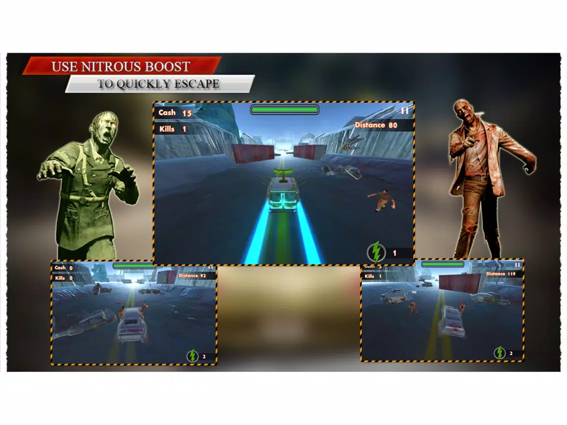 Racing N Kill Zombie iPad 应用截图