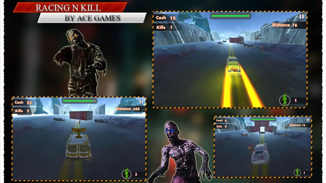 Racing N Kill Zombie应用截图