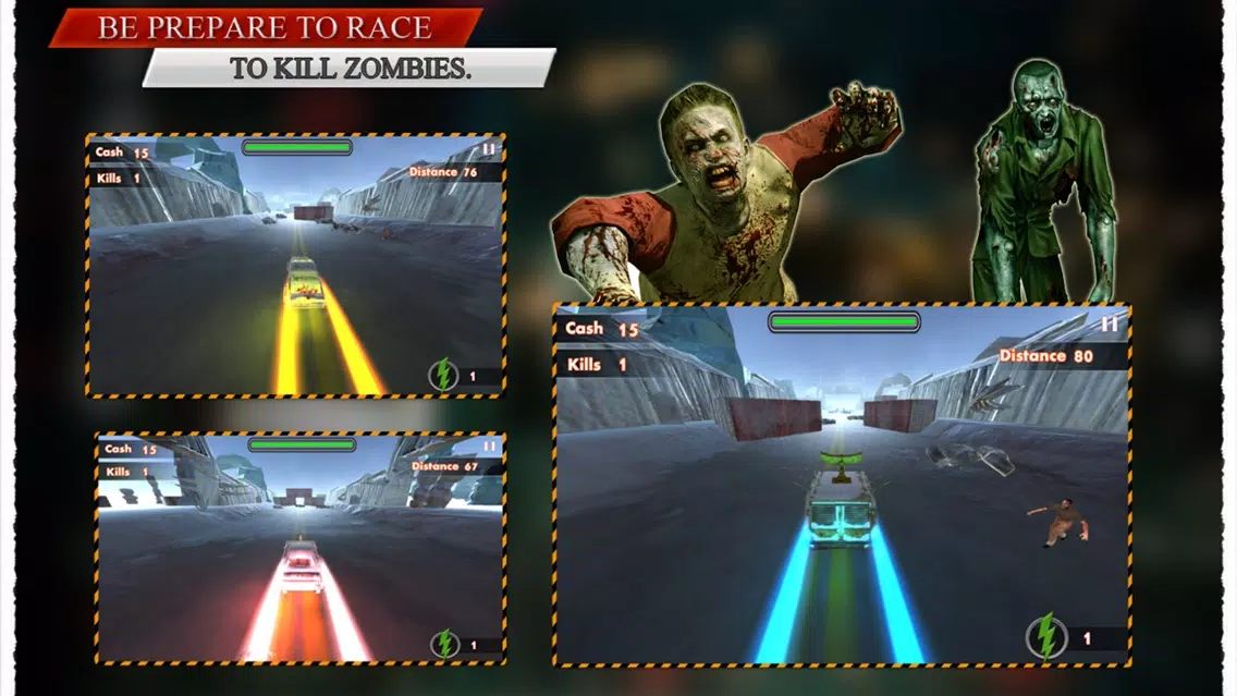 Racing N Kill Zombie应用截图