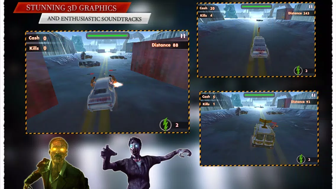 Racing N Kill Zombie应用截图