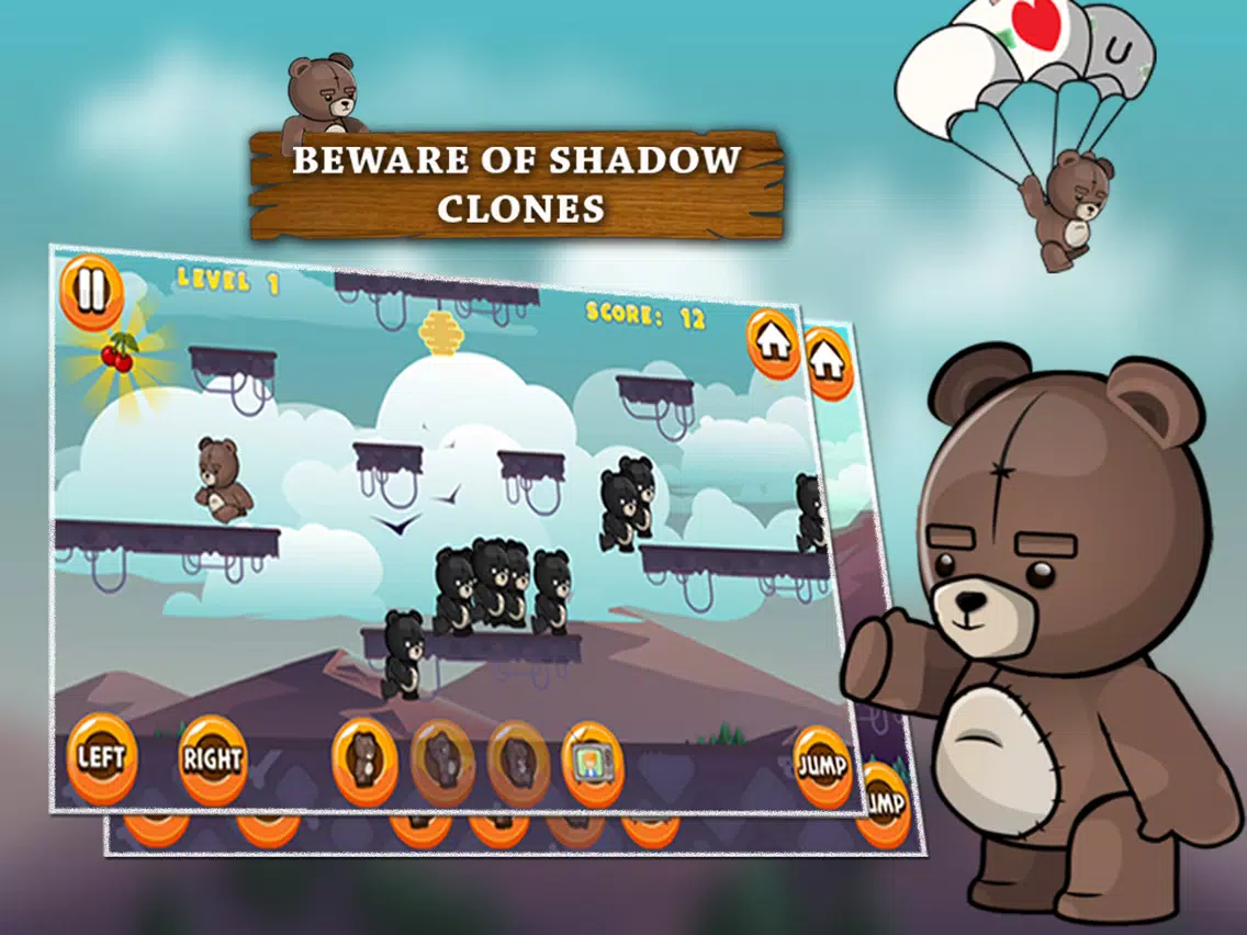 Shadow Chase - Run Bear Run iPad Screenshots