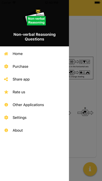 Non-verbal Reasoning Questions Screenshots