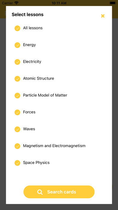 GCSE Physics Flashcards Pro Screenshots