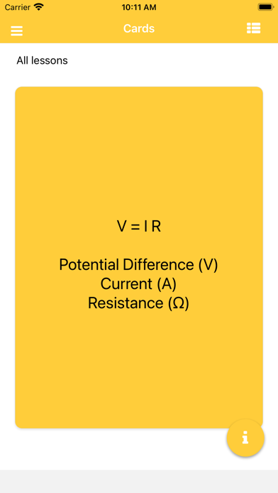 GCSE Physics Flashcards Pro Screenshots