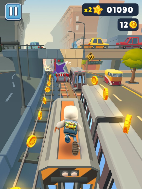 Zrzuty ekranu Subway Surfers iPad 