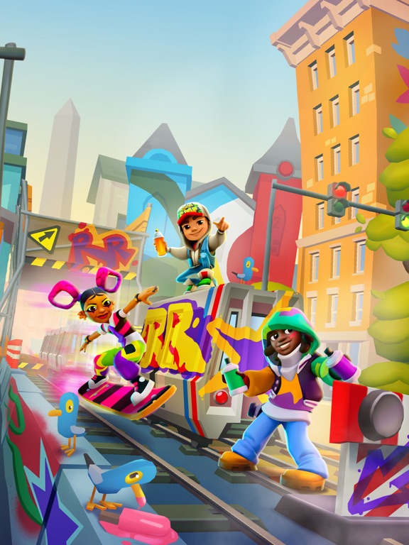 Zrzuty ekranu Subway Surfers iPad 