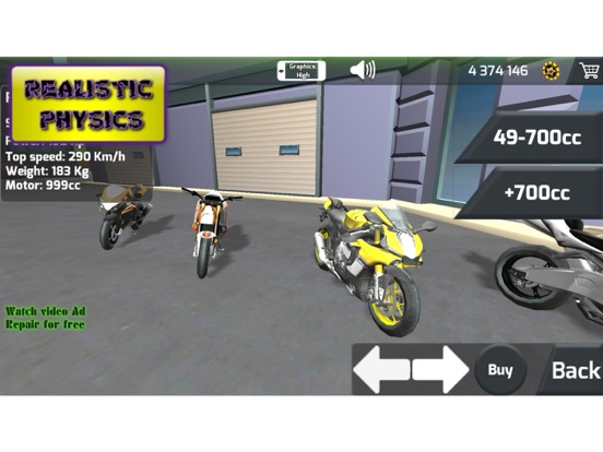 Capturas de tela do Drag Bike Racing: Nitro Wars iPad 