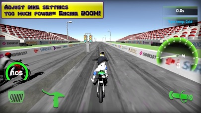 Capturas de tela do Drag Bike Racing: Nitro Wars