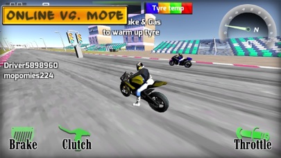 Capturas de tela do Drag Bike Racing: Nitro Wars