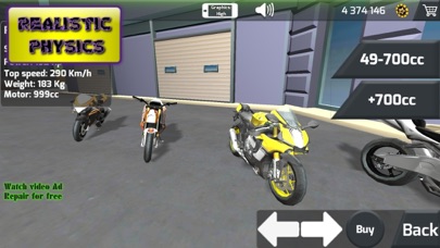 Capturas de tela do Drag Bike Racing: Nitro Wars
