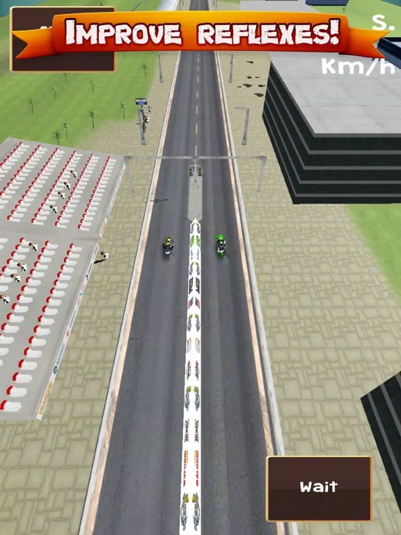 ภาพหน้าจอของ Drag Racing Manager Bike Race iPad 