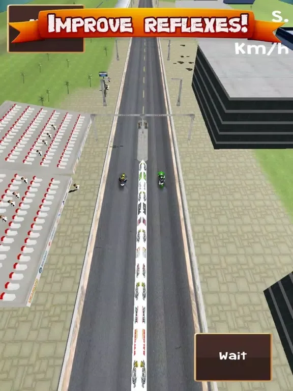 ภาพหน้าจอของ Drag Racing Manager Bike Race iPad 