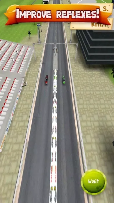 ภาพหน้าจอของ Drag Racing Manager Bike Race