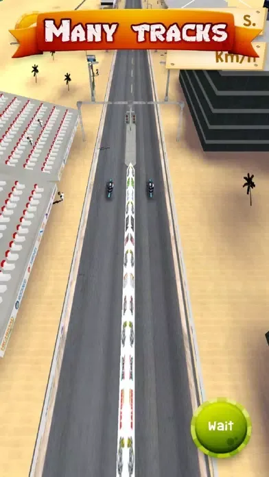 ภาพหน้าจอของ Drag Racing Manager Bike Race