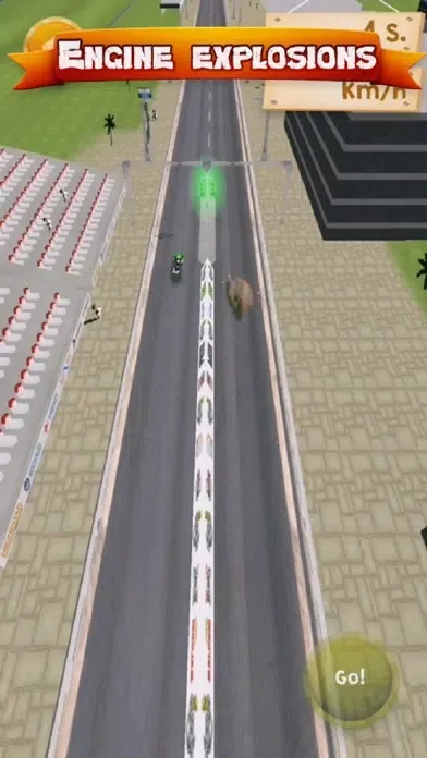 ภาพหน้าจอของ Drag Racing Manager Bike Race